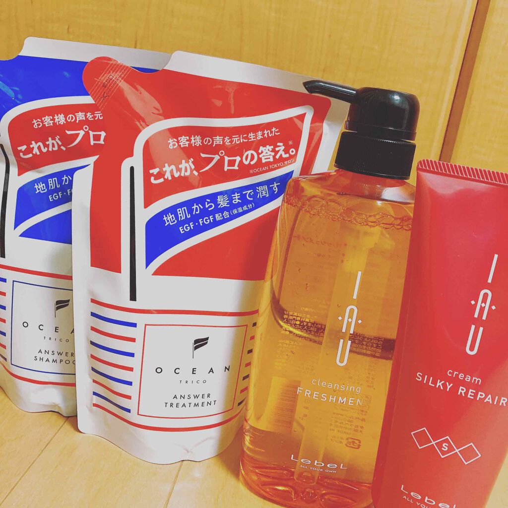 オーシャントリコ アンサーシャンプー／トリートメント/OCEAN TRICO/市販シャンプーを使ったクチコミ（2枚目）