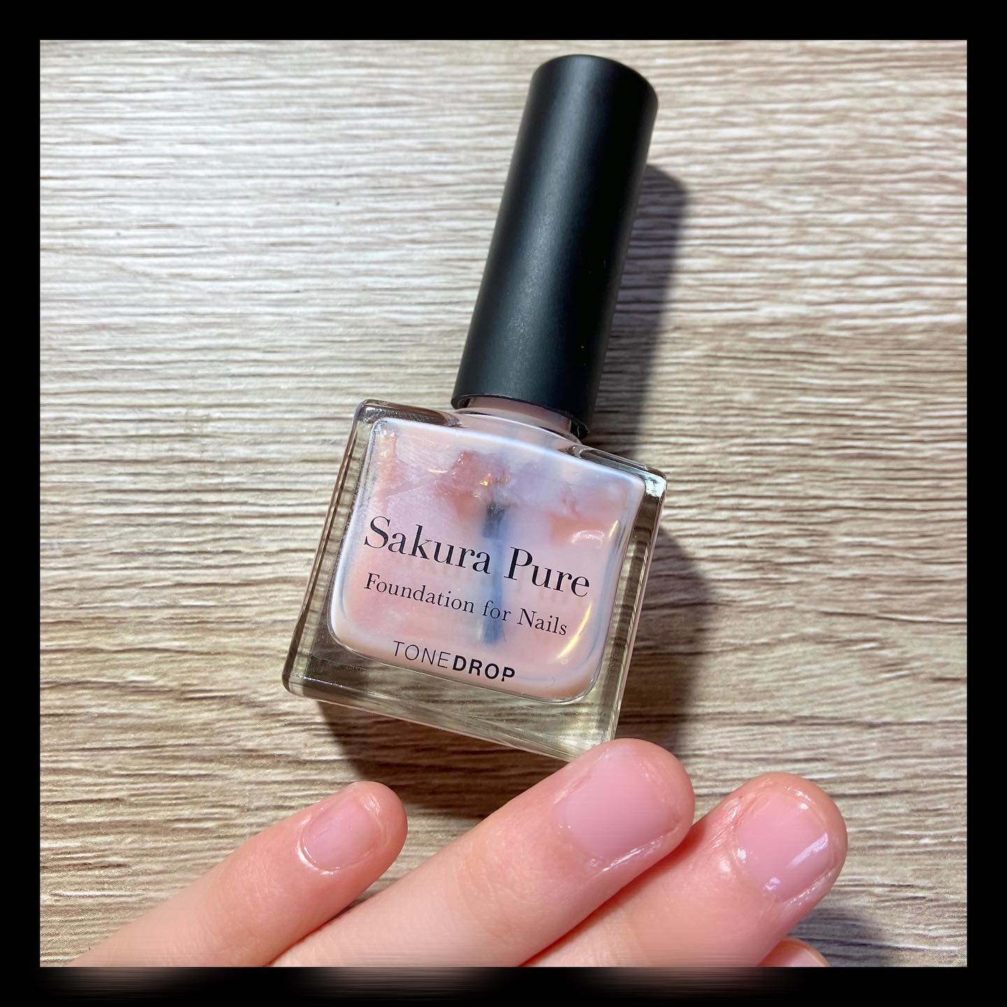 ファンデーション for Nails by トーンドロップ サクラピュア /D-UP/マニキュアを使ったクチコミ（1枚目）