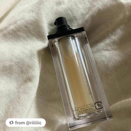 ピュアショット ナイト リチャージセラム/YVES SAINT LAURENT BEAUTE/美容液を使ったクチコミ(4枚目)