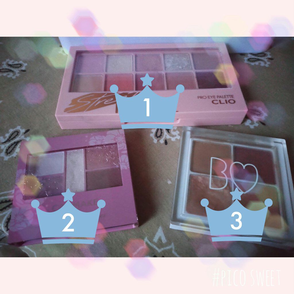 THE アイパレR/b idol/アイシャドウパレットを使ったクチコミ（1枚目）