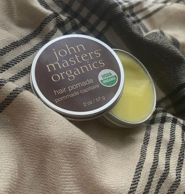 john masters organics ヘアワックスのクチコミ「ヘアバーム好きです。ジョンマスターは初めてですが、買ってみました。
個人的にはもう少しウェット.....」（1枚目）