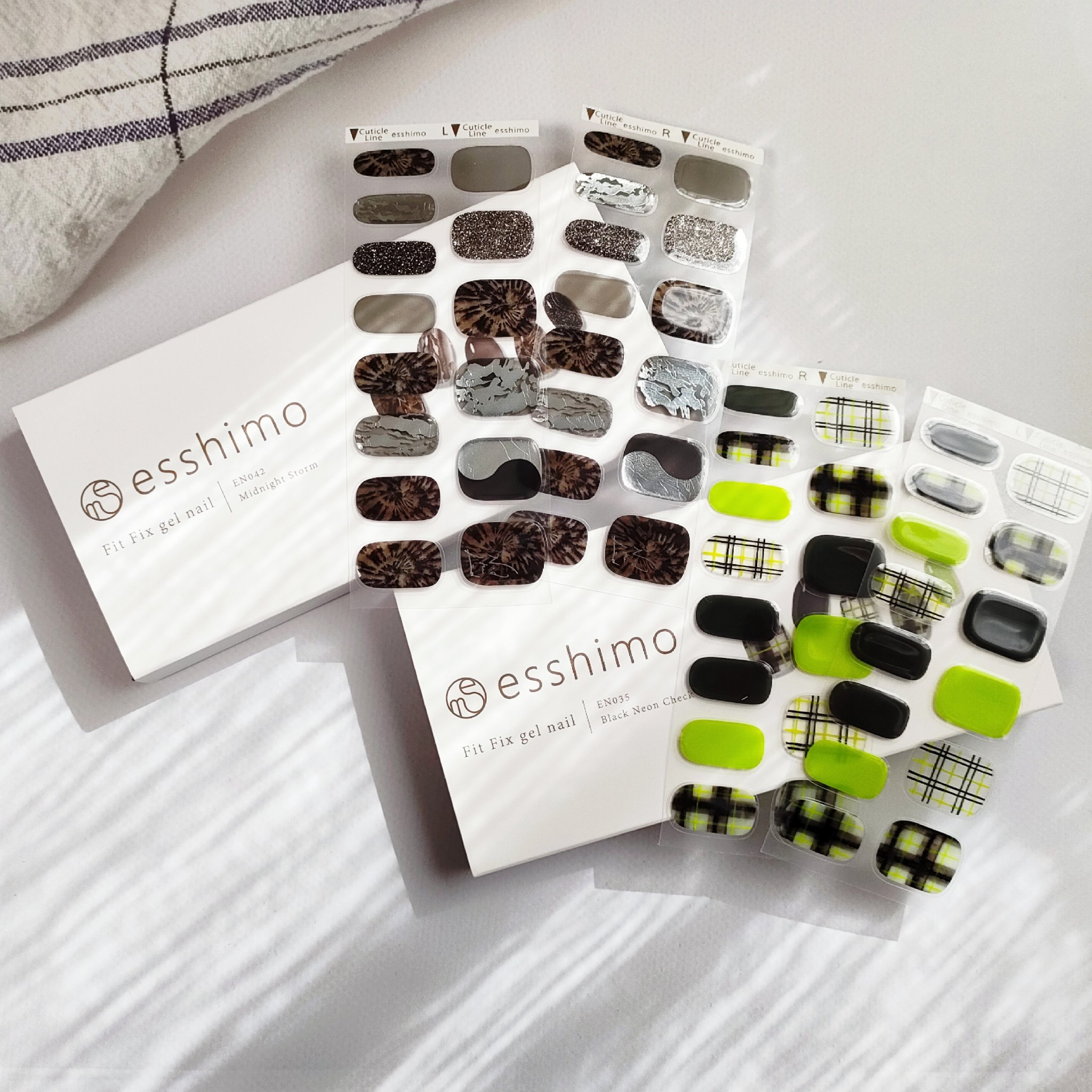 フィットフィックスジェルネイル/esshimo/ネイルシールを使ったクチコミ（1枚目）