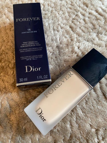 【旧】ディオールスキン フォーエヴァー フルイド マット 1N ニュートラル/Dior/リキッドファンデーションを使ったクチコミ（1枚目）