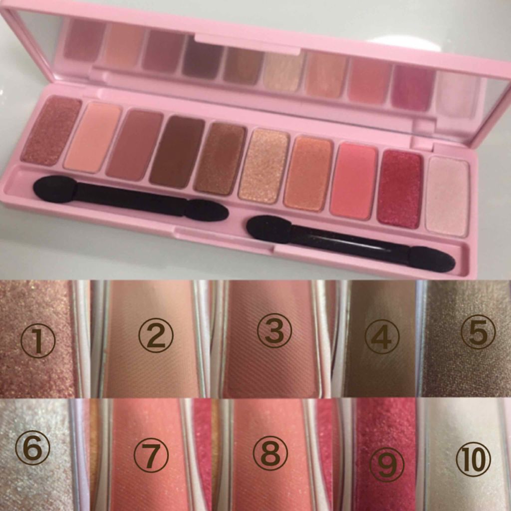 プレイカラー アイシャドウ/ETUDE/アイシャドウパレットを使ったクチコミ（2枚目）