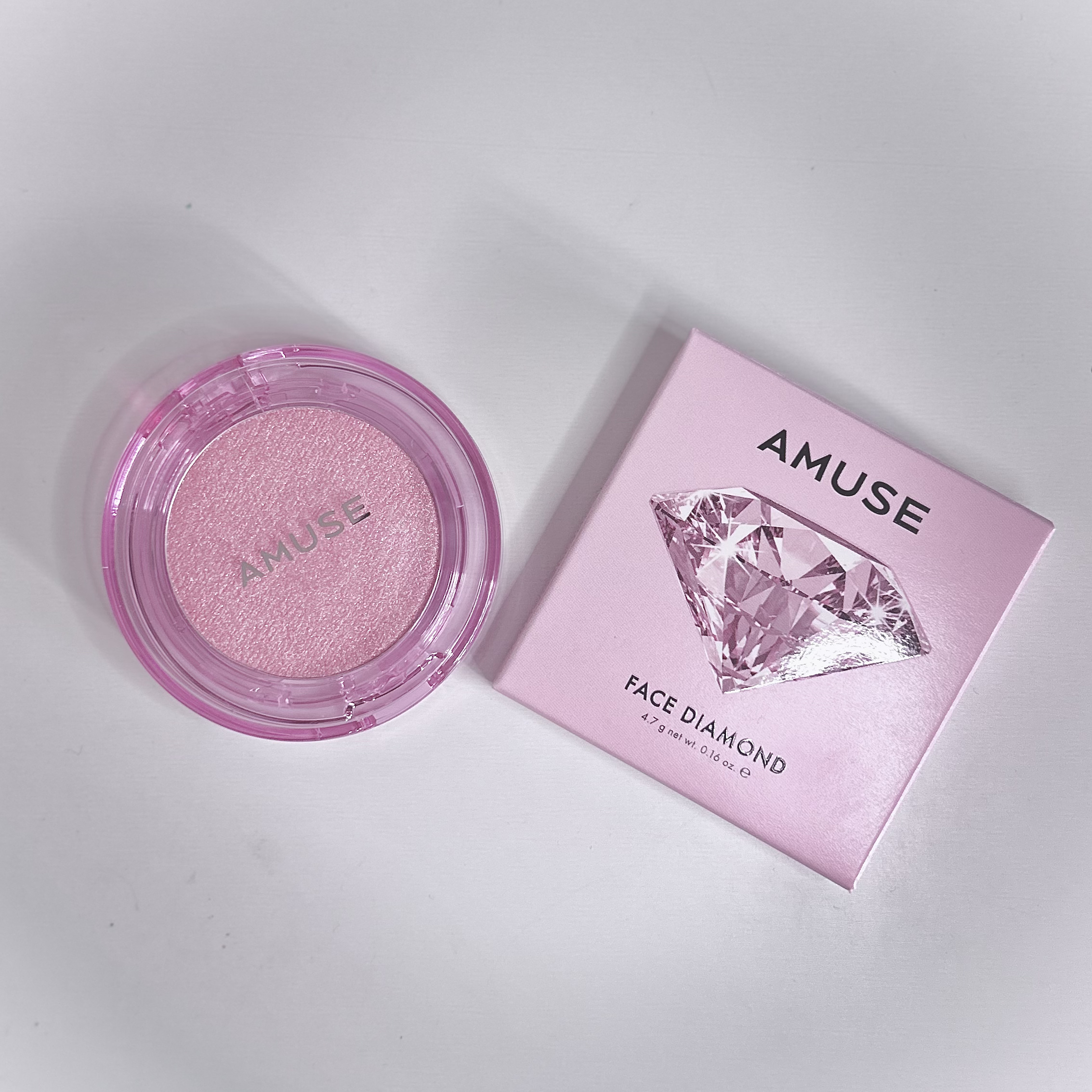 フェイスダイヤモンド/AMUSE/パウダーハイライトを使ったクチコミ（2枚目）