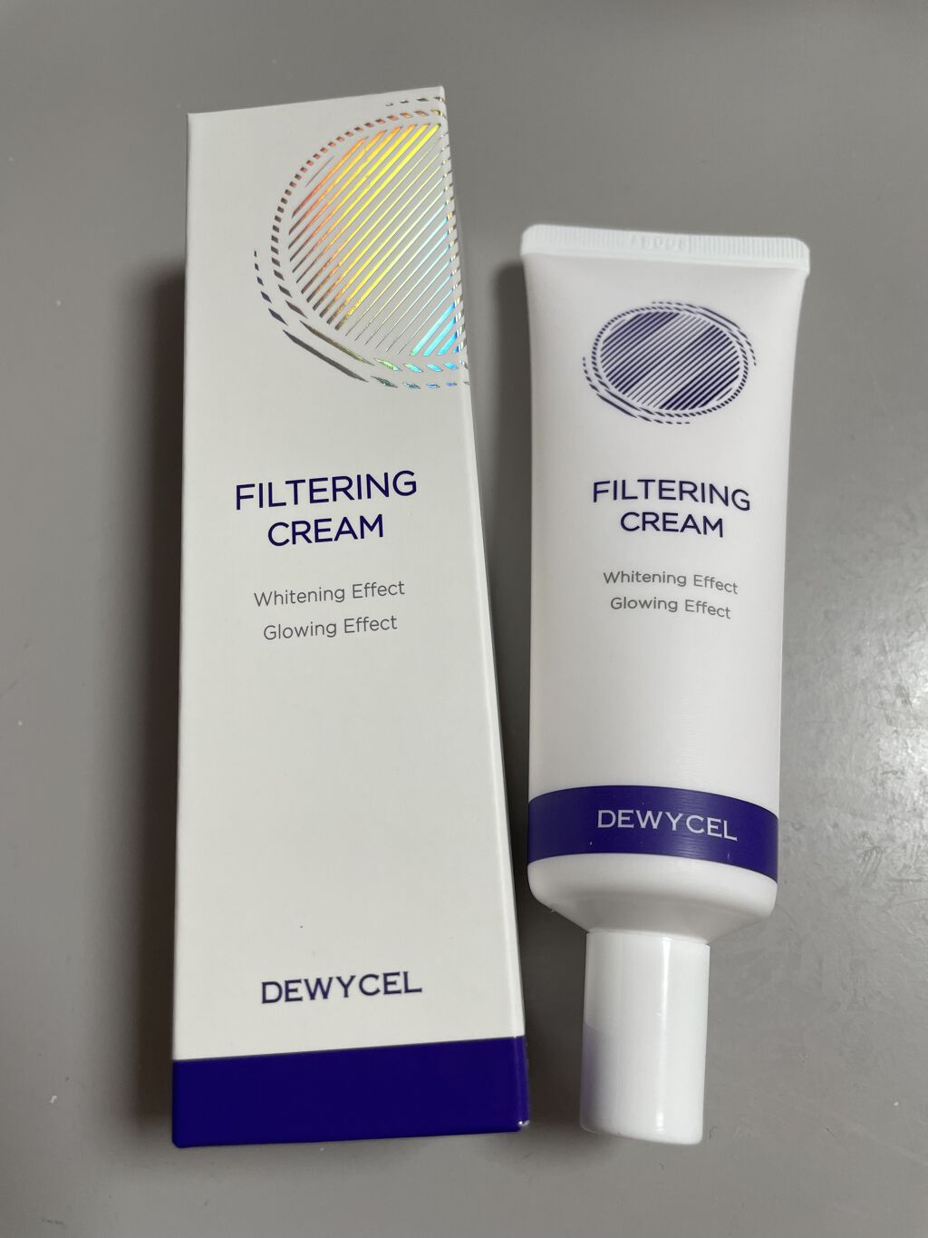 フィルタリングクリーム/DEWYCEL/日焼け止めクリームを使ったクチコミ（1枚目）