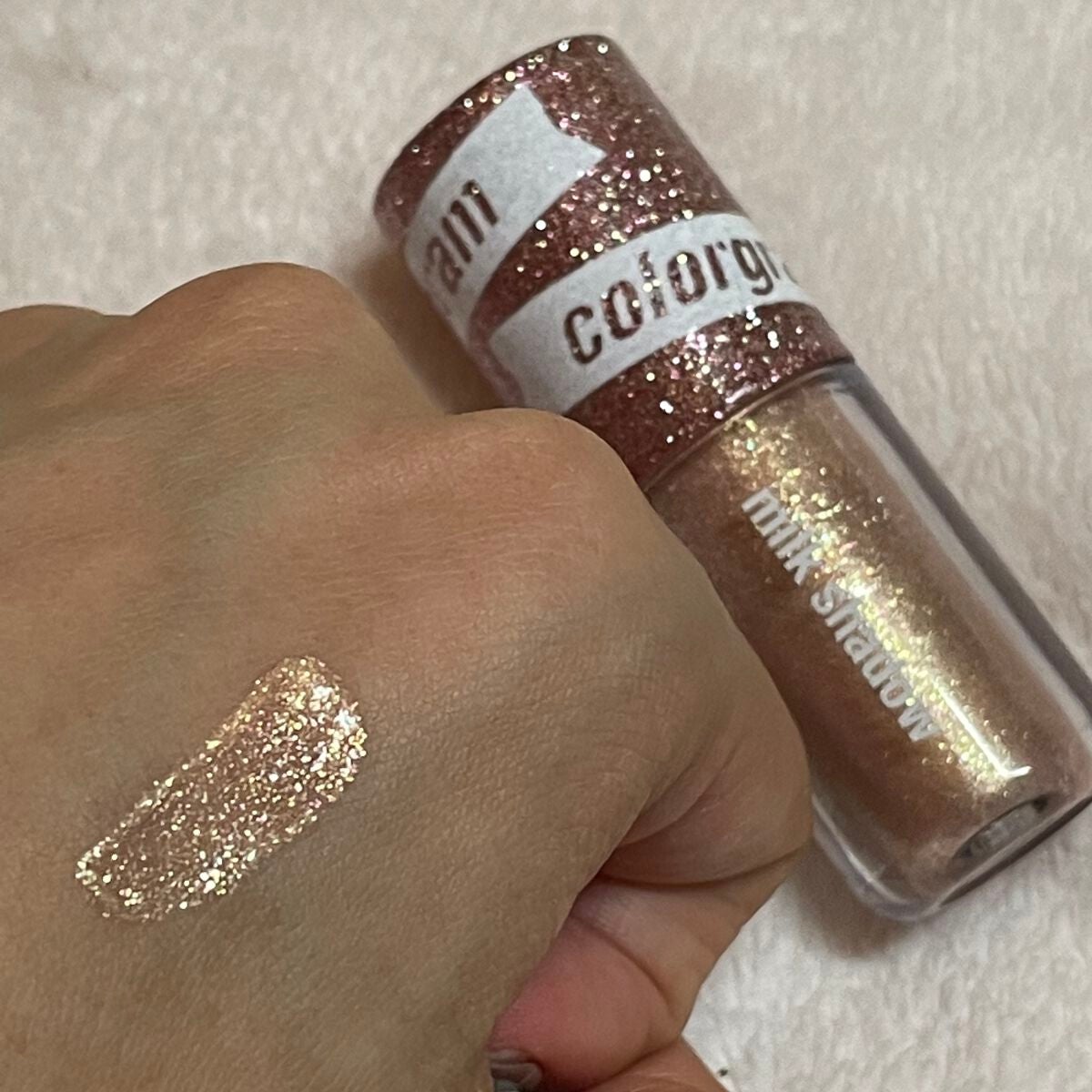 ミルクブリングシャドウ/Colorgram/リキッドアイシャドウを使ったクチコミ(6枚目)