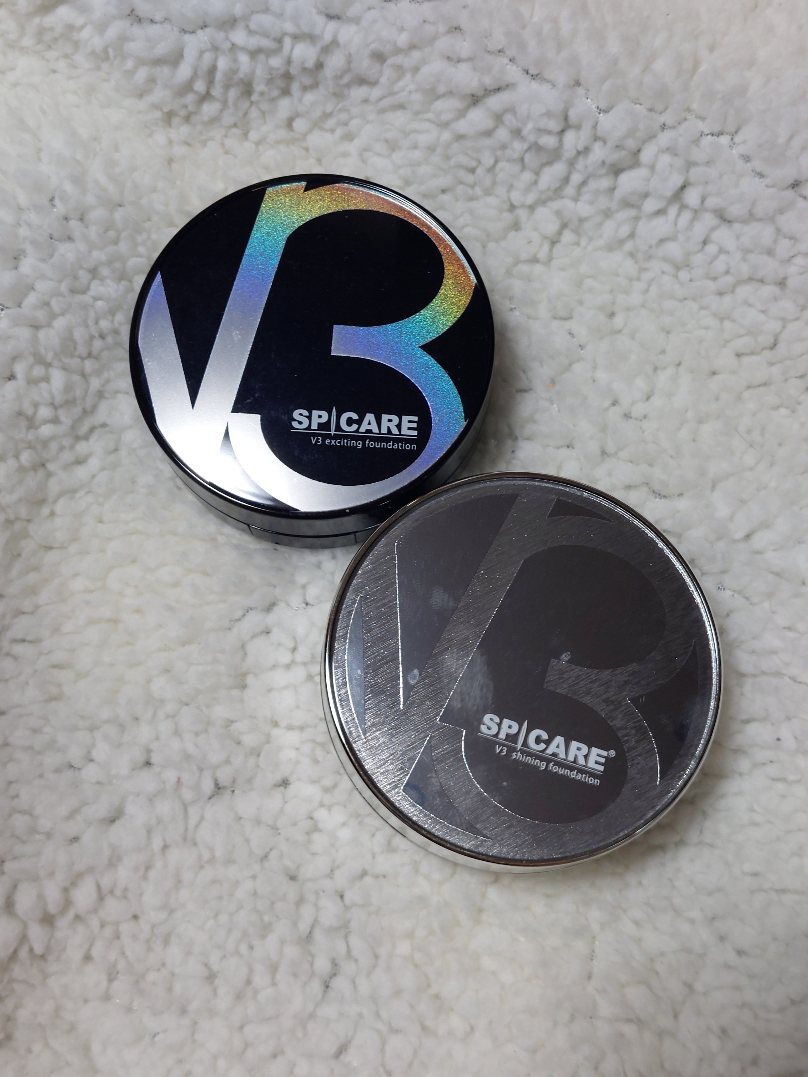 V3 エキサイティングファンデーション/SPICARE/クッションファンデーションを使ったクチコミ（1枚目）