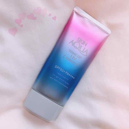 スキンアクア トーンアップUVエッセンス/スキンアクア/日焼け止めクリームを使ったクチコミ(1枚目)