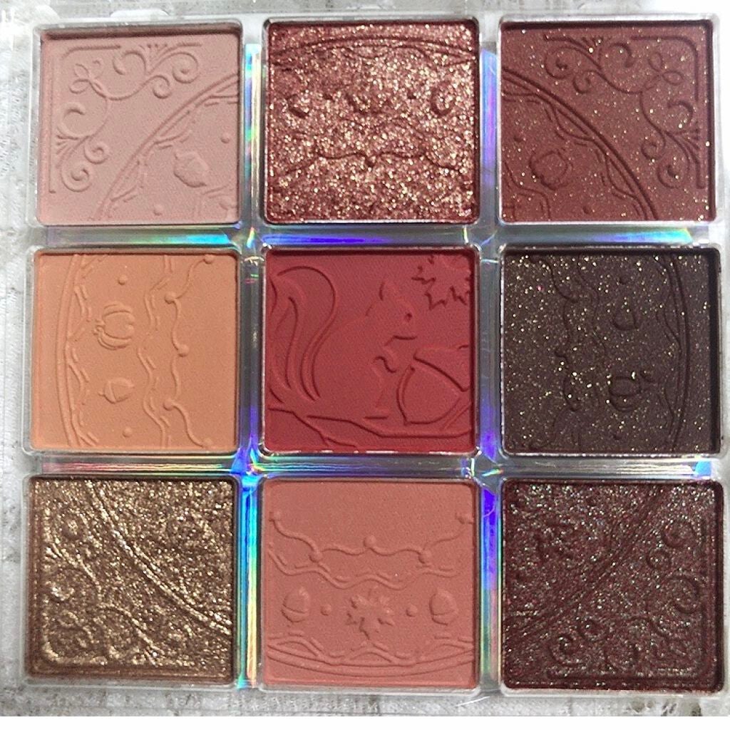 クォーツ 9色アイシャドウパレット(ドリームランドアイシャドウ)/ZEESEA/アイシャドウパレットを使ったクチコミ(2枚目)