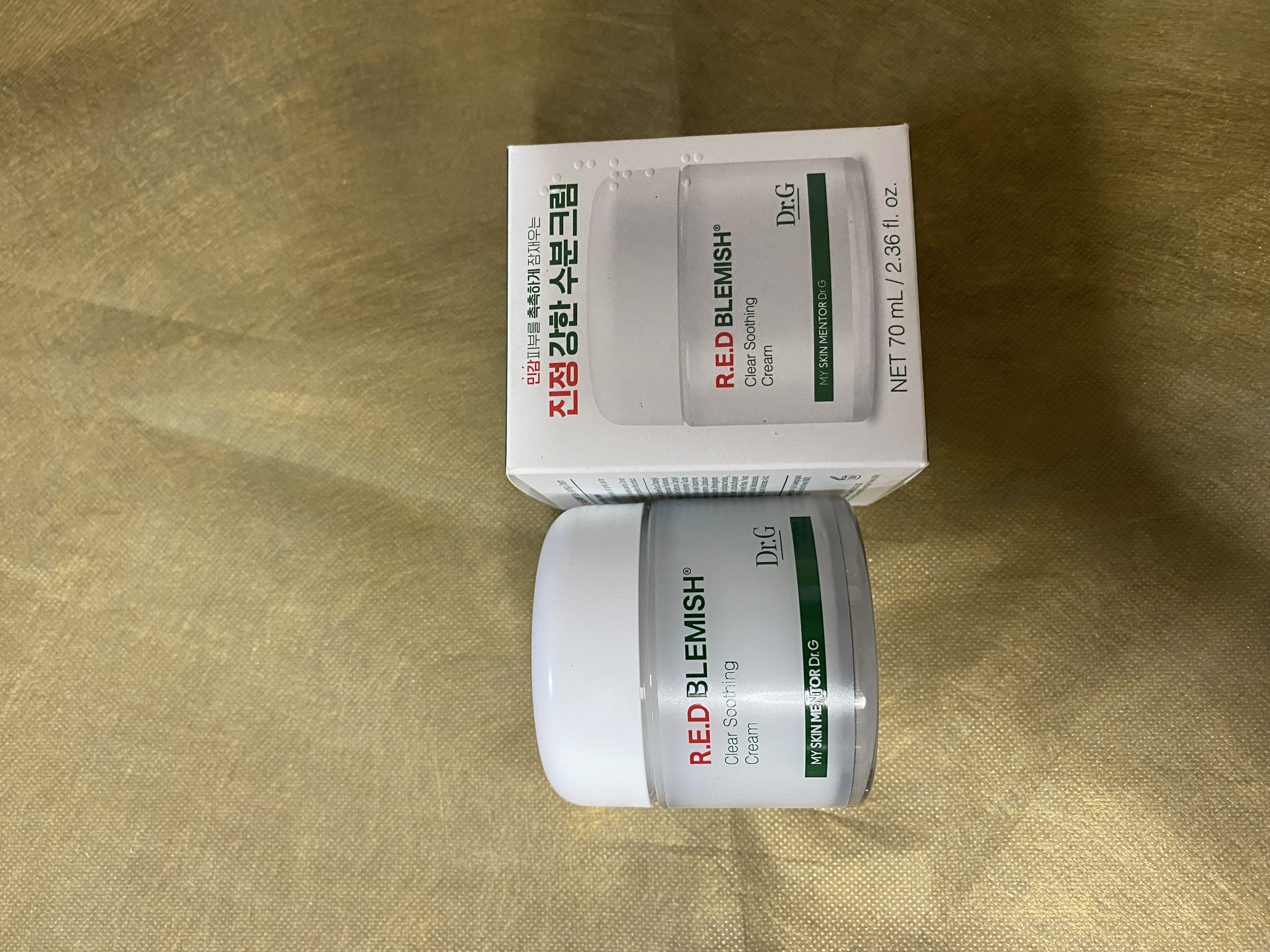 レッドブレミッシュ クリアスージングクリーム/Dr.G/フェイスクリームを使ったクチコミ（2枚目）