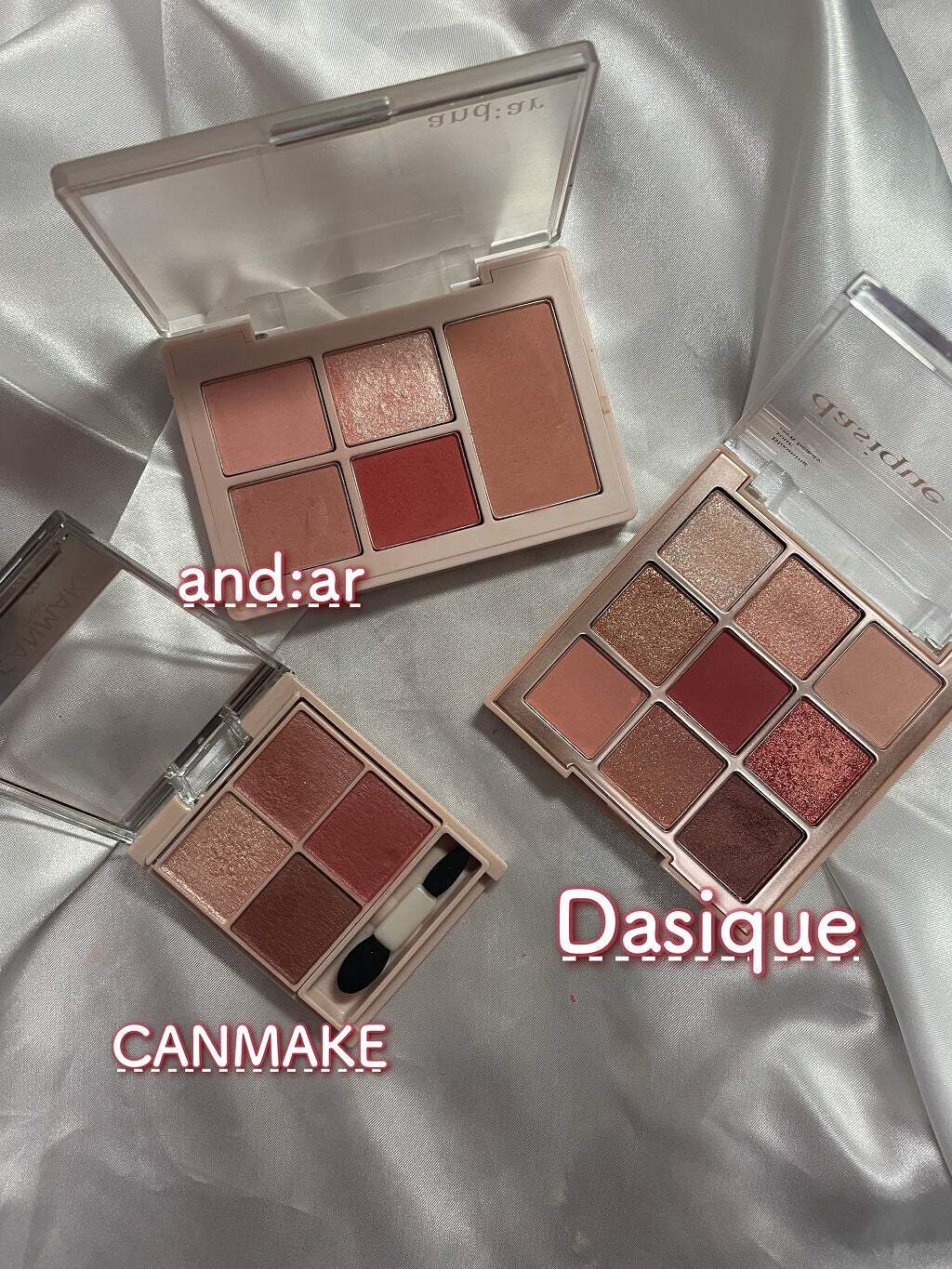 シャドウパレット/dasique/アイシャドウパレットを使ったクチコミ(2枚目)