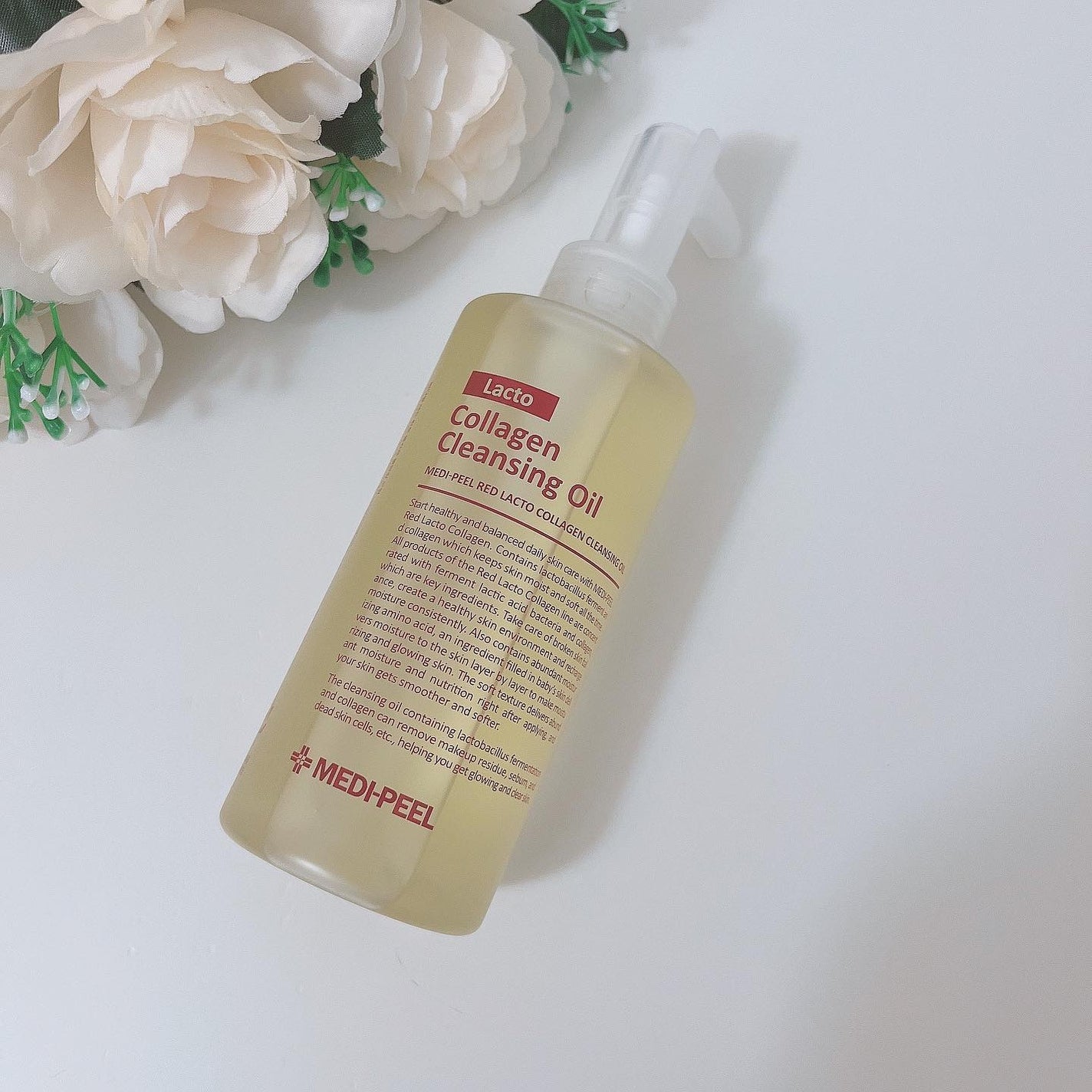 レッドラクトコラーゲンクレンジングオイル/MEDIPEEL/オイルクレンジングを使ったクチコミ(2枚目)