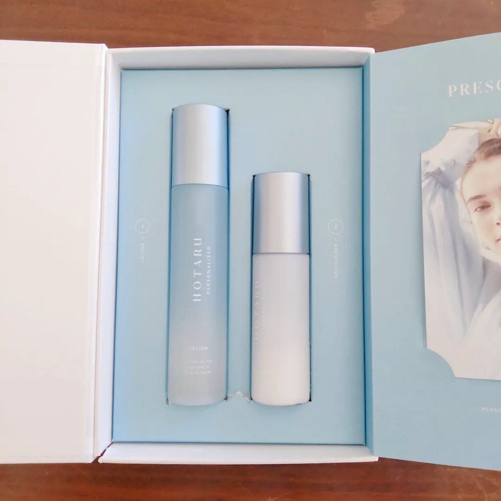 HOTARU PERSONALIZED LOTION/MOISTURIZER /HOTARU PERSONALIZED/スキンケアキットを使ったクチコミ(1枚目)