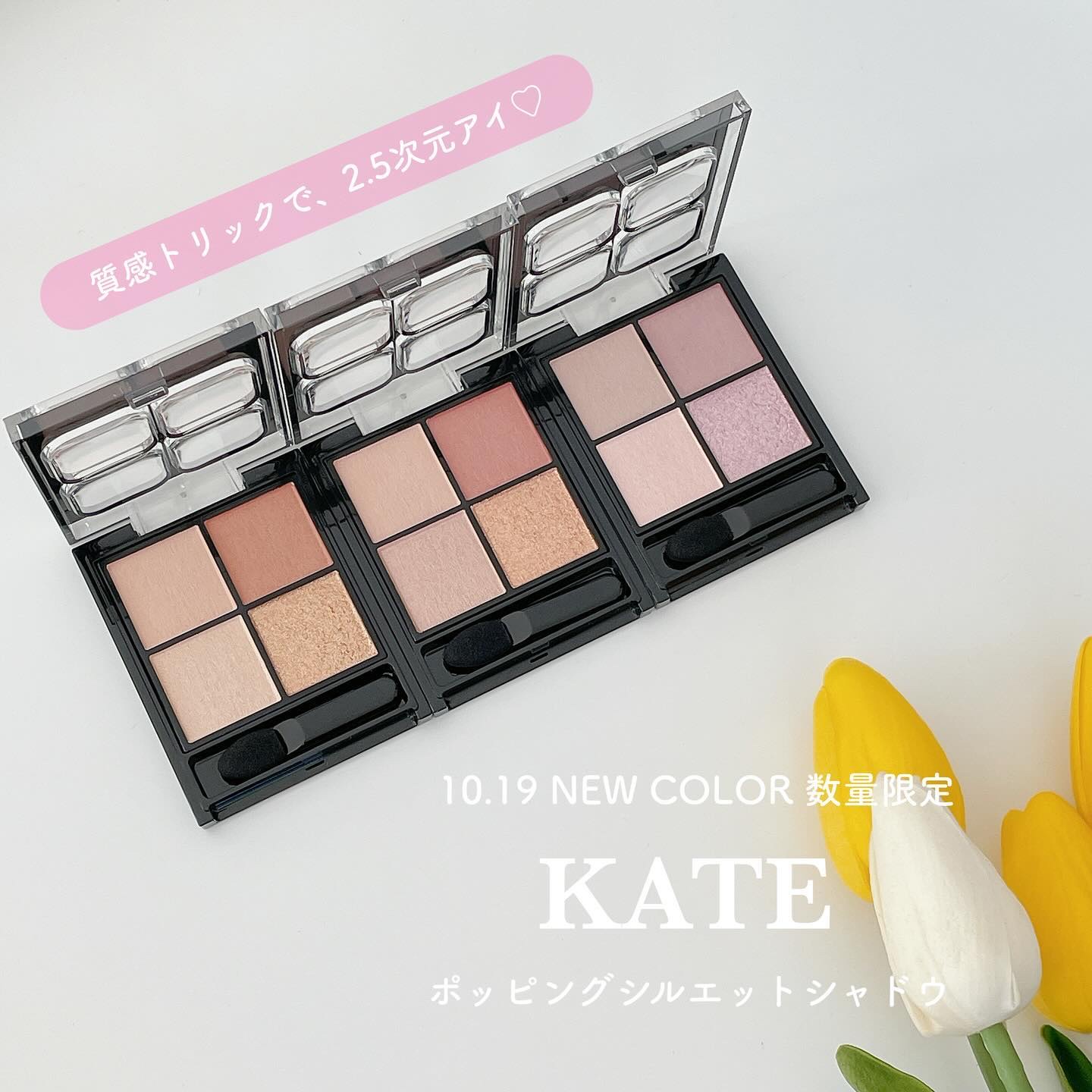 ケイト ポッピングシルエットシャドウ/KATE/アイシャドウパレットを使ったクチコミ（1枚目）