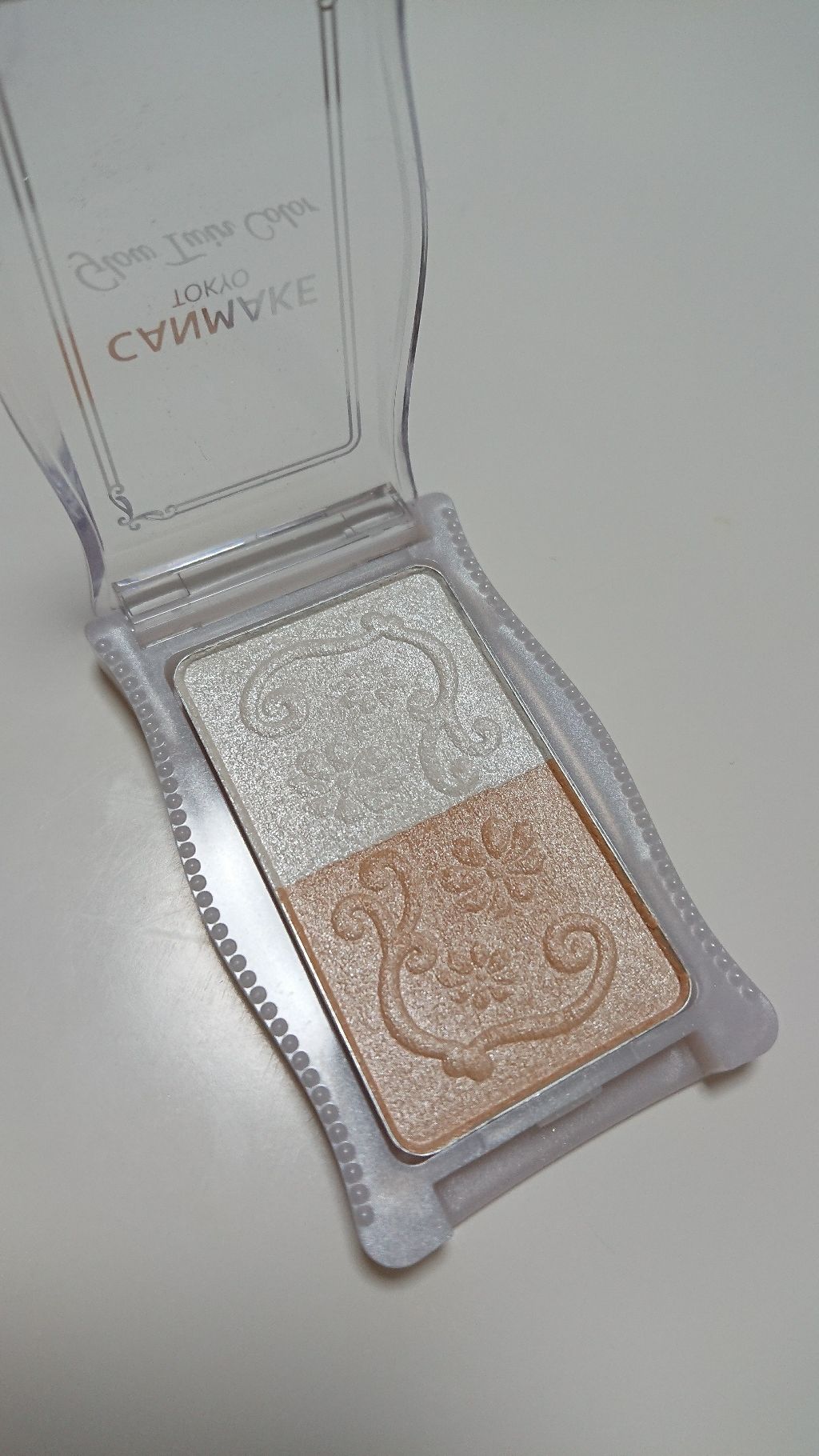 グロウツインカラー/キャンメイク/アイシャドウパレットを使ったクチコミ（2枚目）