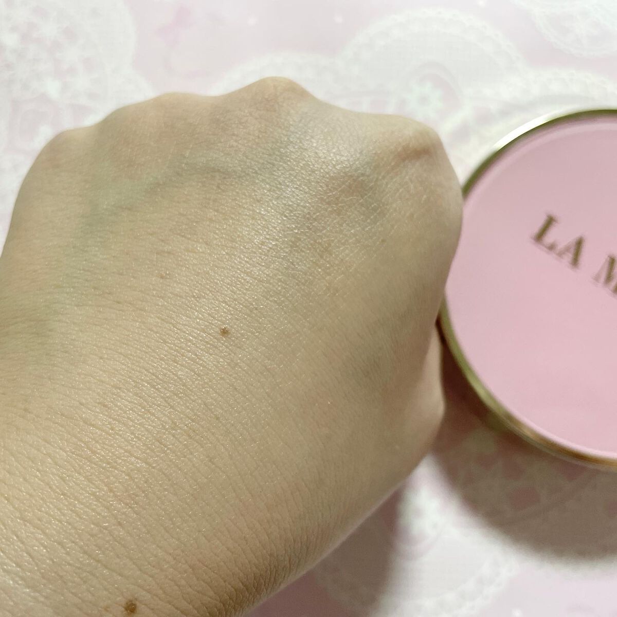 CORRECT CARE COMPLETE CC CUSHION/ラミューズ/クッションファンデーションを使ったクチコミ(3枚目)