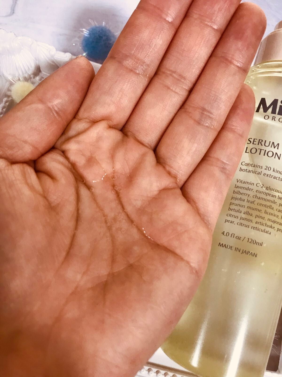 ホワイトニングセラムローション/ミティア オーガニック/化粧水を使ったクチコミ(4枚目)