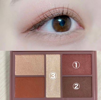 パーフェクトスタイリストアイズ/キャンメイク/アイシャドウパレットを使ったクチコミ(4枚目)