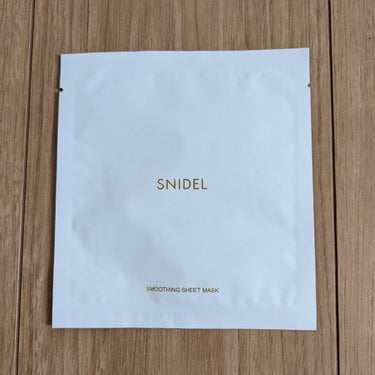 SNIDEL BEAUTY スムージング シートマスクのクチコミ「#本音レビュー 

✔SNIDEL BEAUTY スムージングシートマスク

透明感と毛穴レス.....」（1枚目）