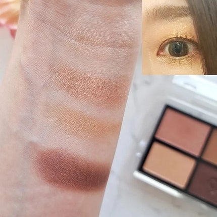 オンブルクルールクアドリ/クレ・ド・ポー ボーテ/アイシャドウパレットを使ったクチコミ(4枚目)