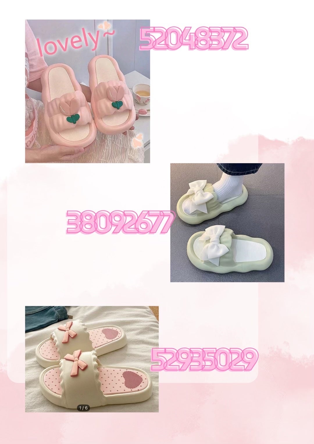 夢 on LIPS 「SHEINで購入できる可愛い室外室内用スリッパ#SHEIN#ス..」(2枚目)