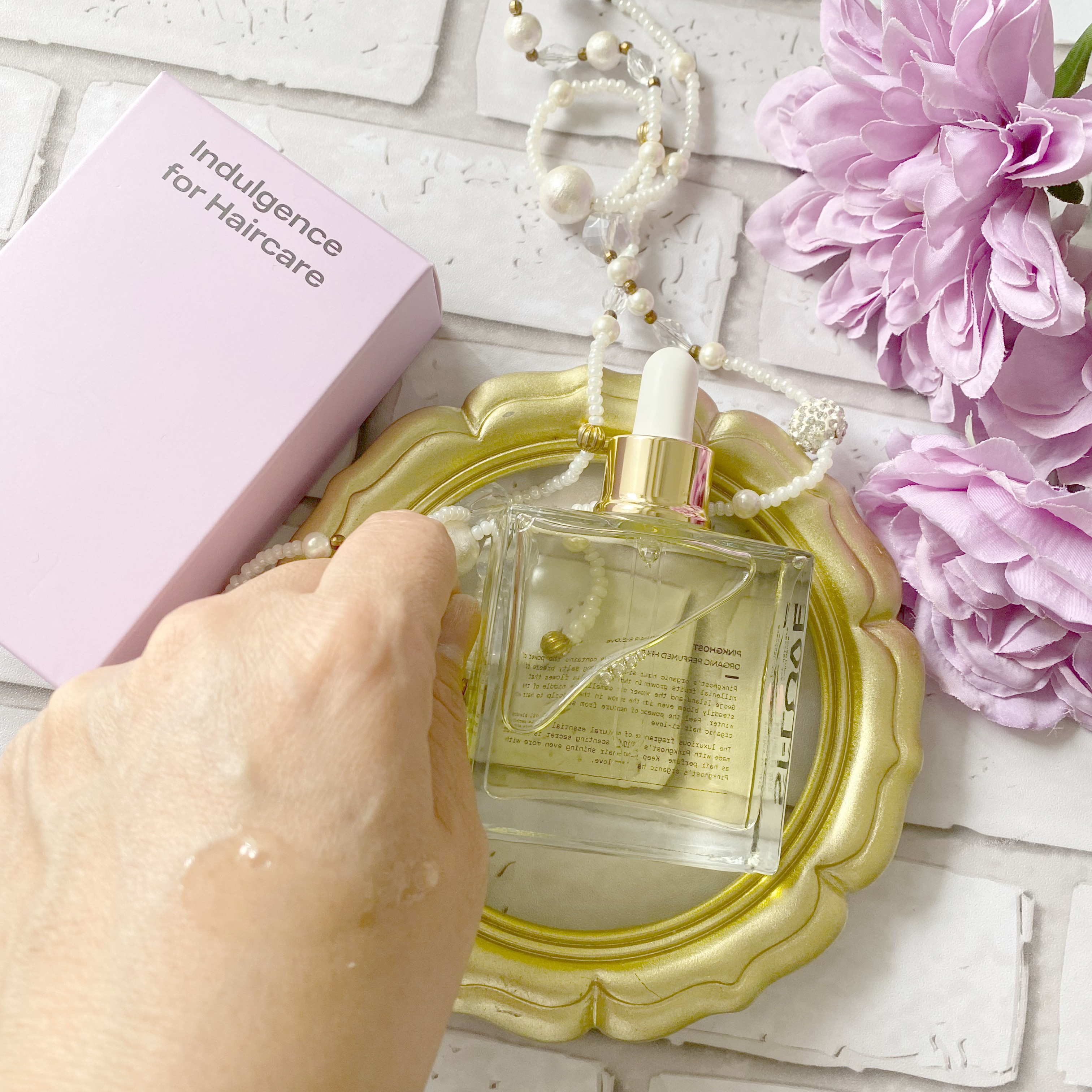 オーガニックヘアシロップ/PINKGHOST/ヘアオイルを使ったクチコミ（3枚目）