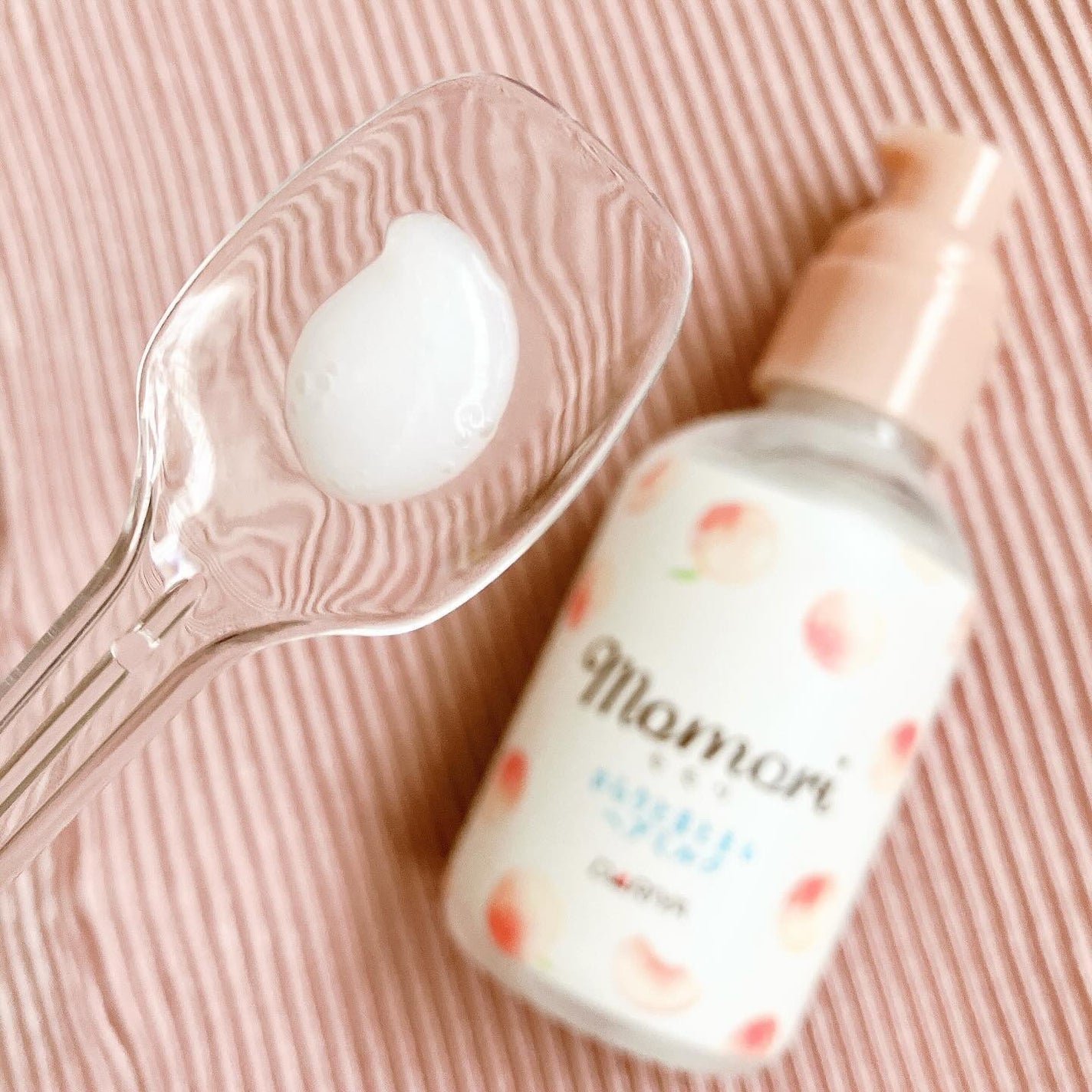 さらりとまとまるヘアミルク/モモリ/ヘアミルクを使ったクチコミ(3枚目)