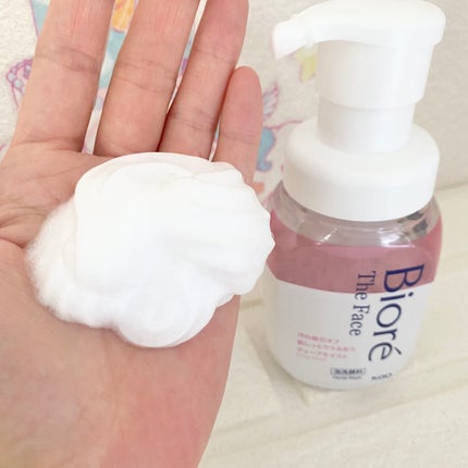 ビオレ ザフェイス 泡洗顔料 ディープモイスト/ビオレ/泡洗顔を使ったクチコミ(5枚目)