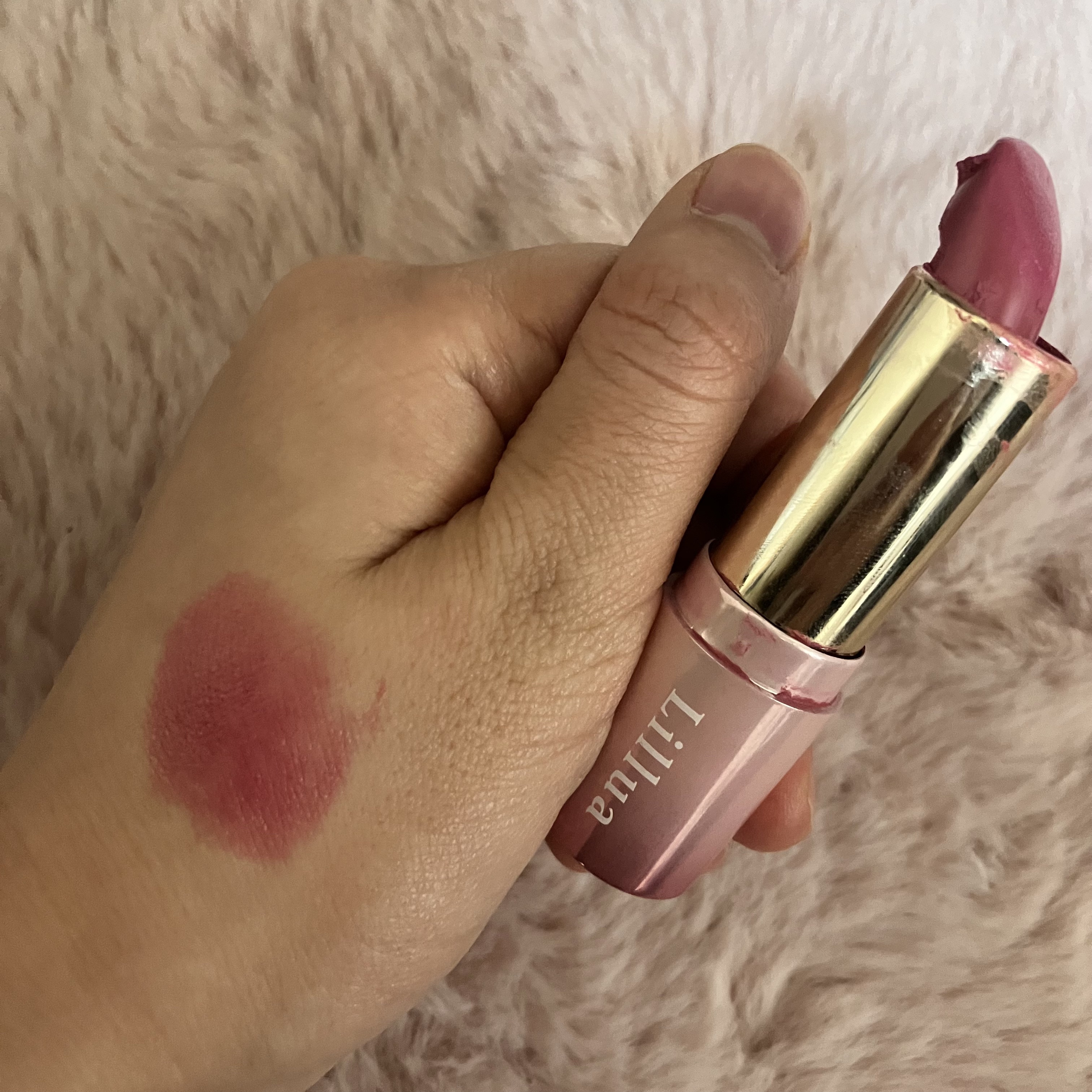 オイルリッチティント/Lillua/リップティントを使ったクチコミ（3枚目）