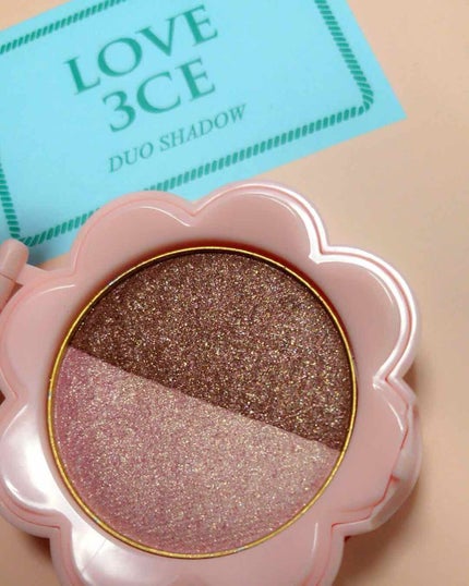 LOVE 3ce DUO SHADOW/3CE/アイシャドウパレットを使ったクチコミ(2枚目)