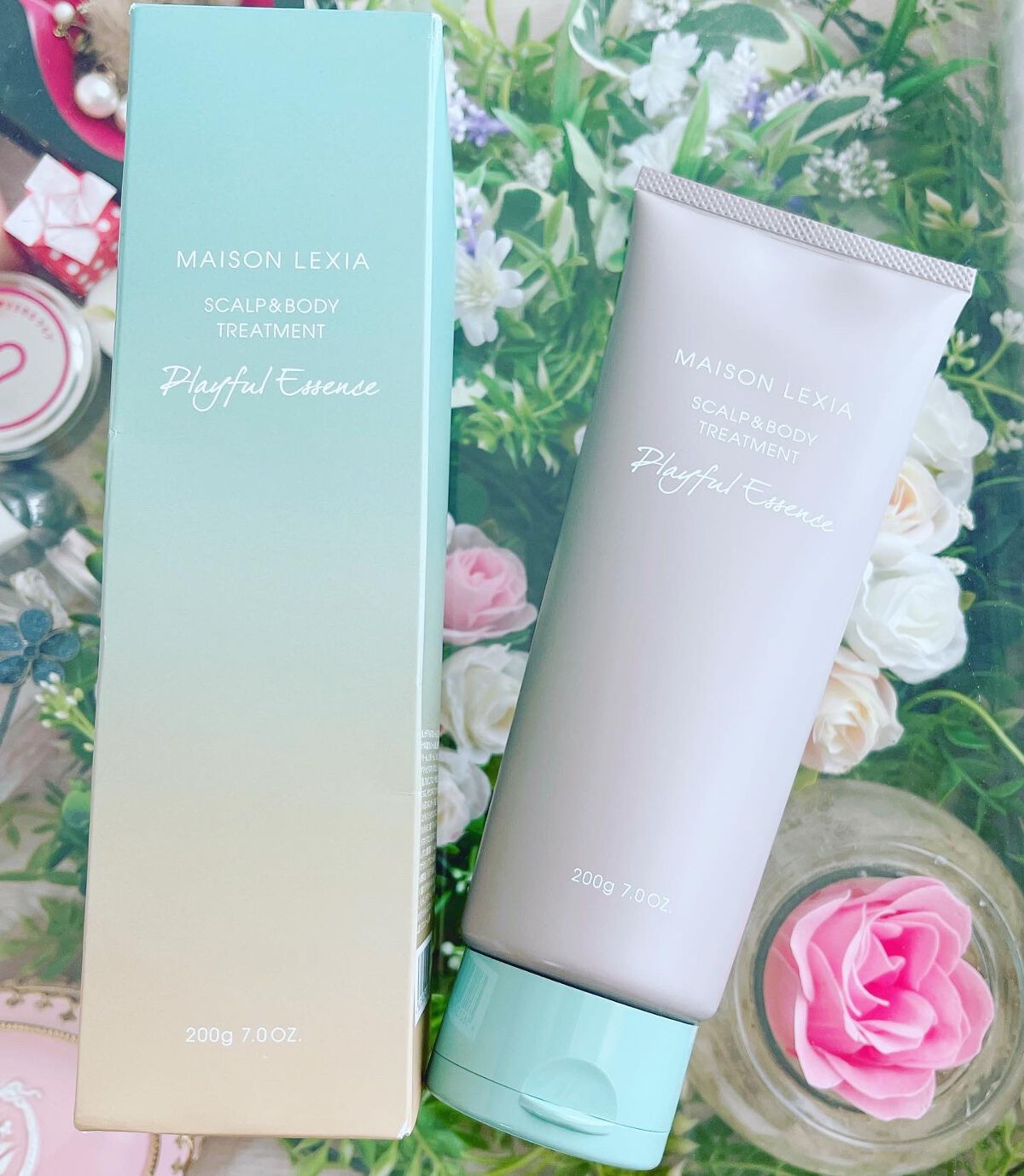 スカルプ＆ボディトリートメント プレイフルエッセンス/MAISON LEXIA/頭皮トリートメントを使ったクチコミ（1枚目）