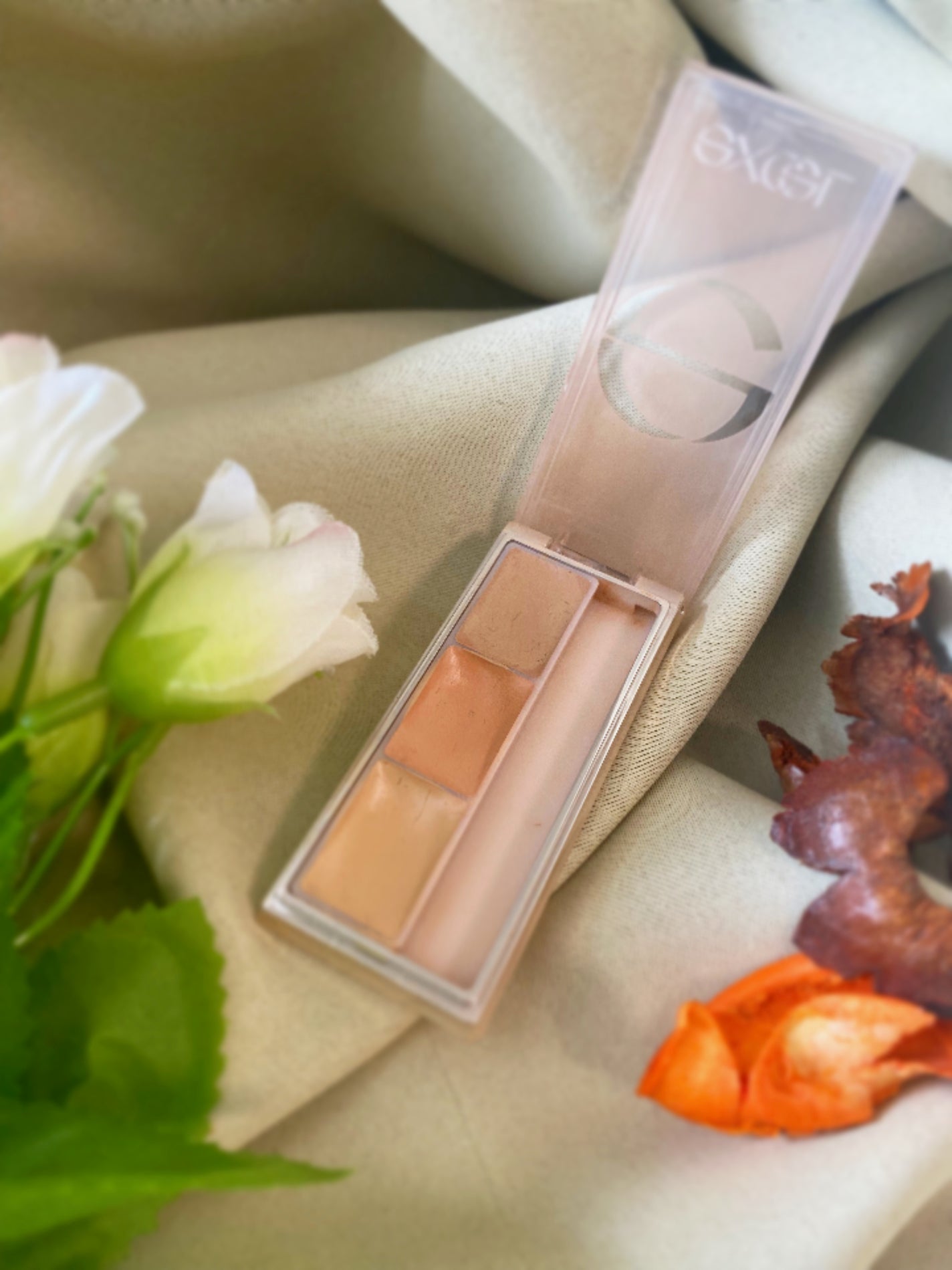 サイレントカバー コンシーラー/excel/パレットコンシーラーを使ったクチコミ(2枚目)