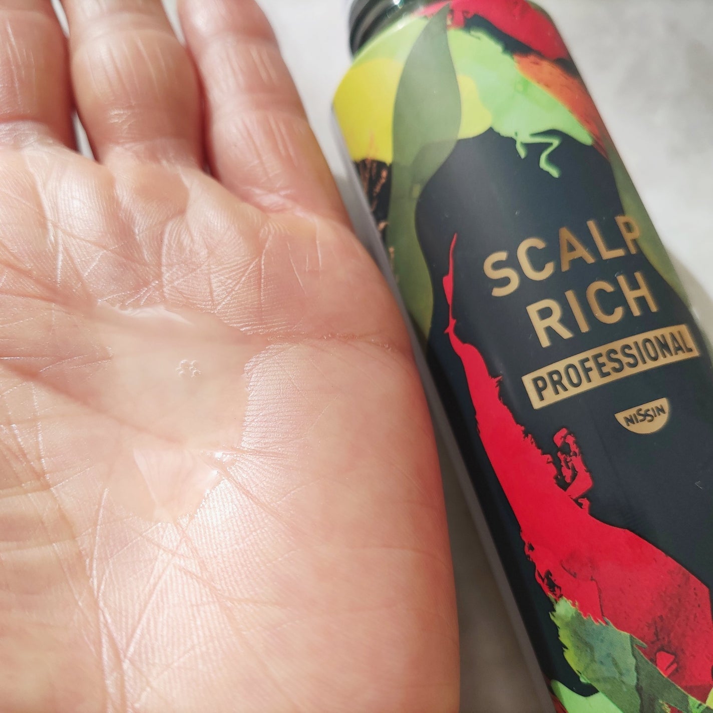 スカルプリッチ プロフェッショナル/日清食品/頭皮ローションを使ったクチコミ(4枚目)