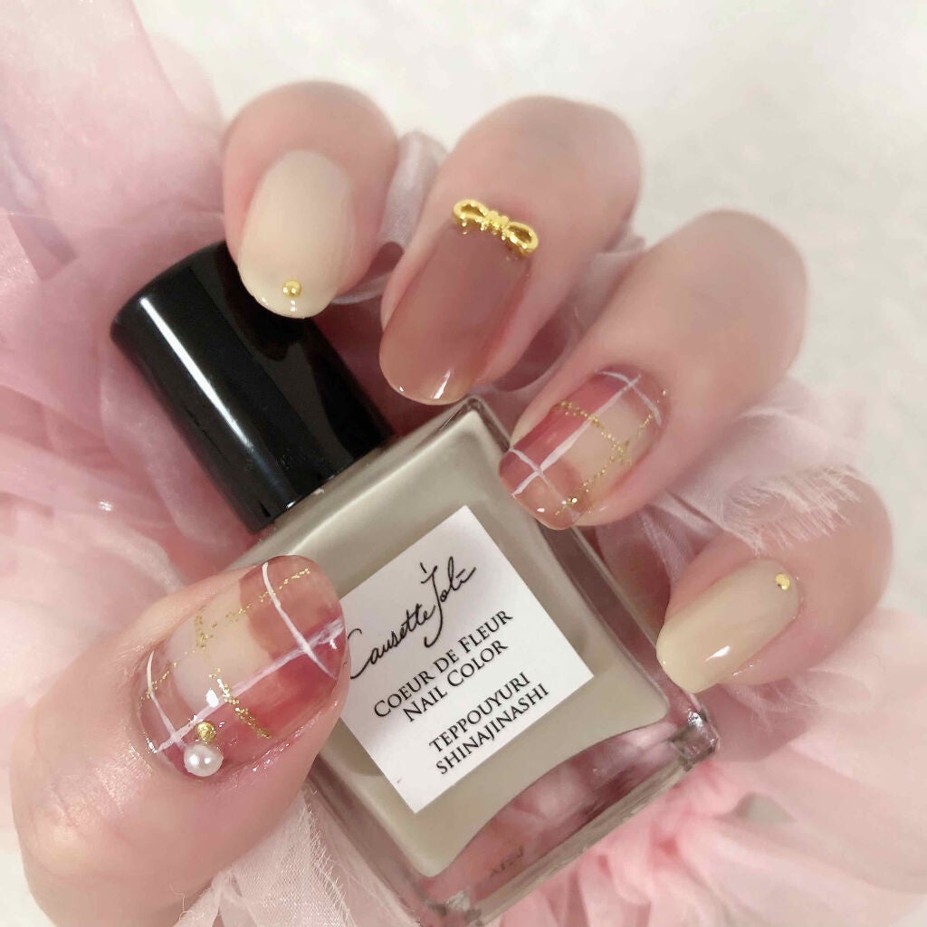 グロッシーコート/スキューズミー/オールインワンネイルを使ったクチコミ(1枚目)