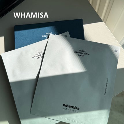アルゲオーガニックコンブマスクパック/WHAMISA/シートマスク・パックを使ったクチコミ(1枚目)