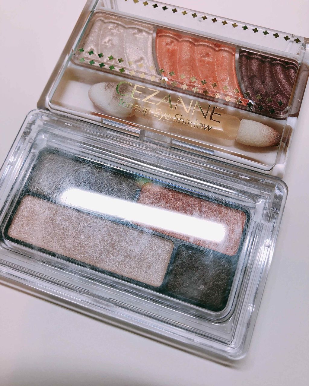 アイカラー（４色タイプ）（旧）/無印良品/アイシャドウパレットを使ったクチコミ（2枚目）