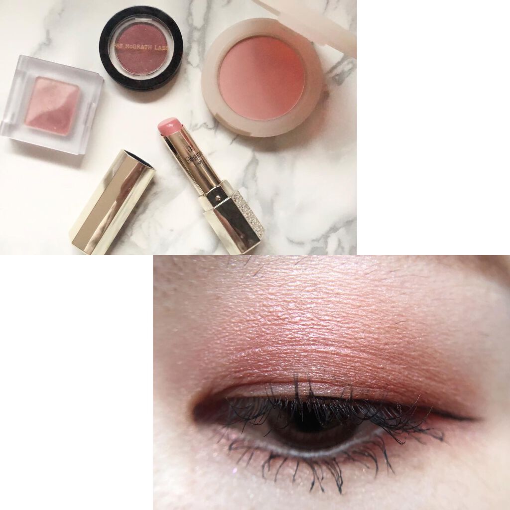 あゆみ on LIPS 「・\#todaysmake/・アイシャドウ☑@toone#ピン..」(2枚目)