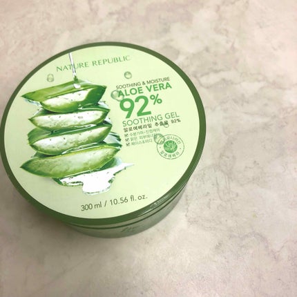 マイルド&モイスチャーアロエジェル/ネイチャーリパブリック/ボディローションを使ったクチコミ(1枚目)