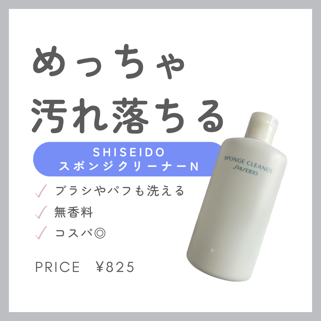 スポンジクリーナーＮ　199/SHISEIDO/その他化粧小物を使ったクチコミ（1枚目）