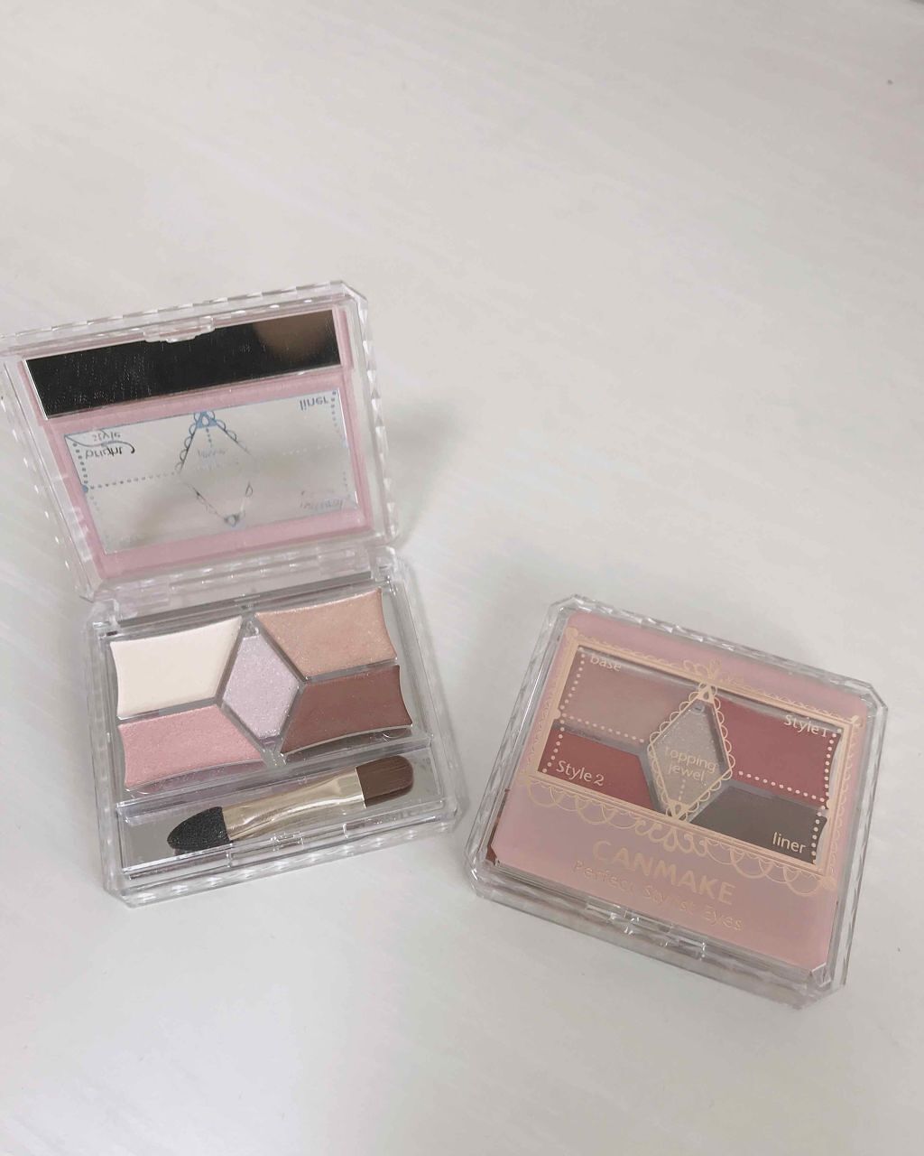 【旧品】パーフェクトスタイリストアイズ/キャンメイク/アイシャドウパレットを使ったクチコミ(1枚目)