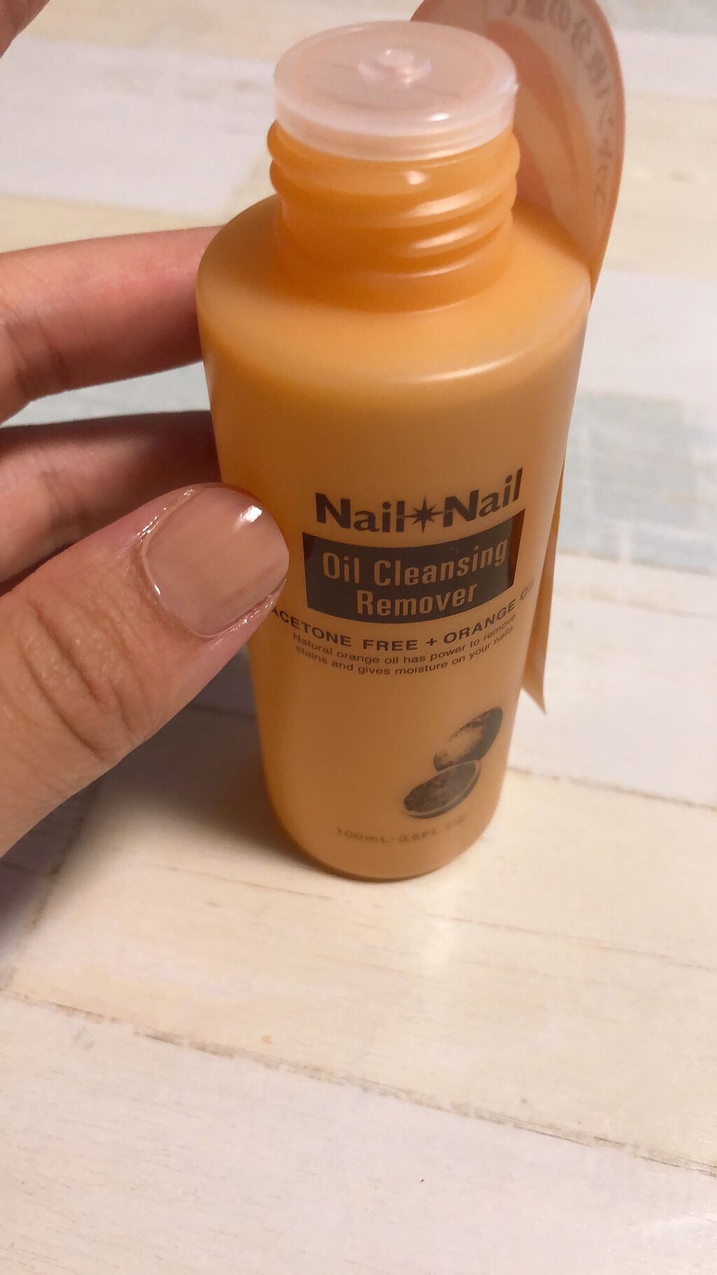 オイルクレンジング リムーバー/ネイルネイル/除光液を使ったクチコミ（1枚目）
