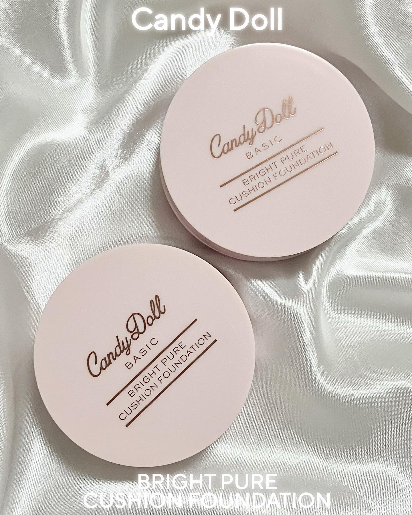 ブライトピュアクッションファンデーション 01 クリアバニラ/CandyDoll/クッションファンデーションを使ったクチコミ（2枚目）