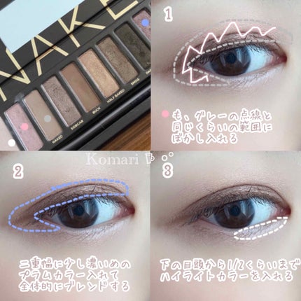 NAKED パレット/アーバンディケイ/アイシャドウパレットを使ったクチコミ(4枚目)