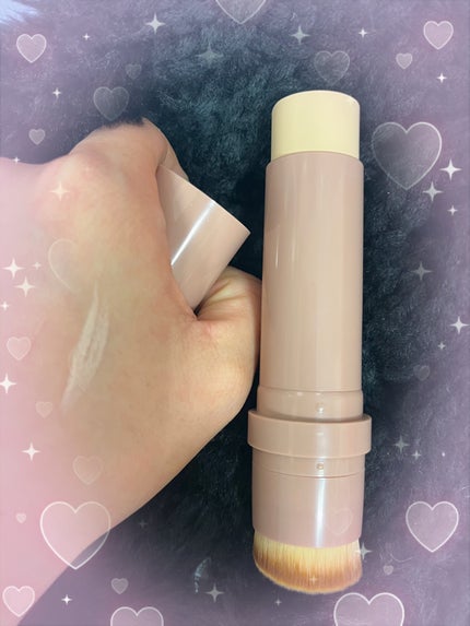 ヴィーガンナチュラルカバースティックファンデーション/DERMASHARE/その他ファンデーションを使ったクチコミ(2枚目)