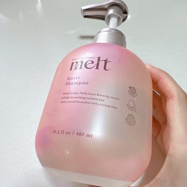 melt メルト モイストシャンプー/トリートメントのクチコミ「melt モイストシャンプー・トリートメント  #提供  #PR


LIPS様を通して、メル.....」（3枚目）