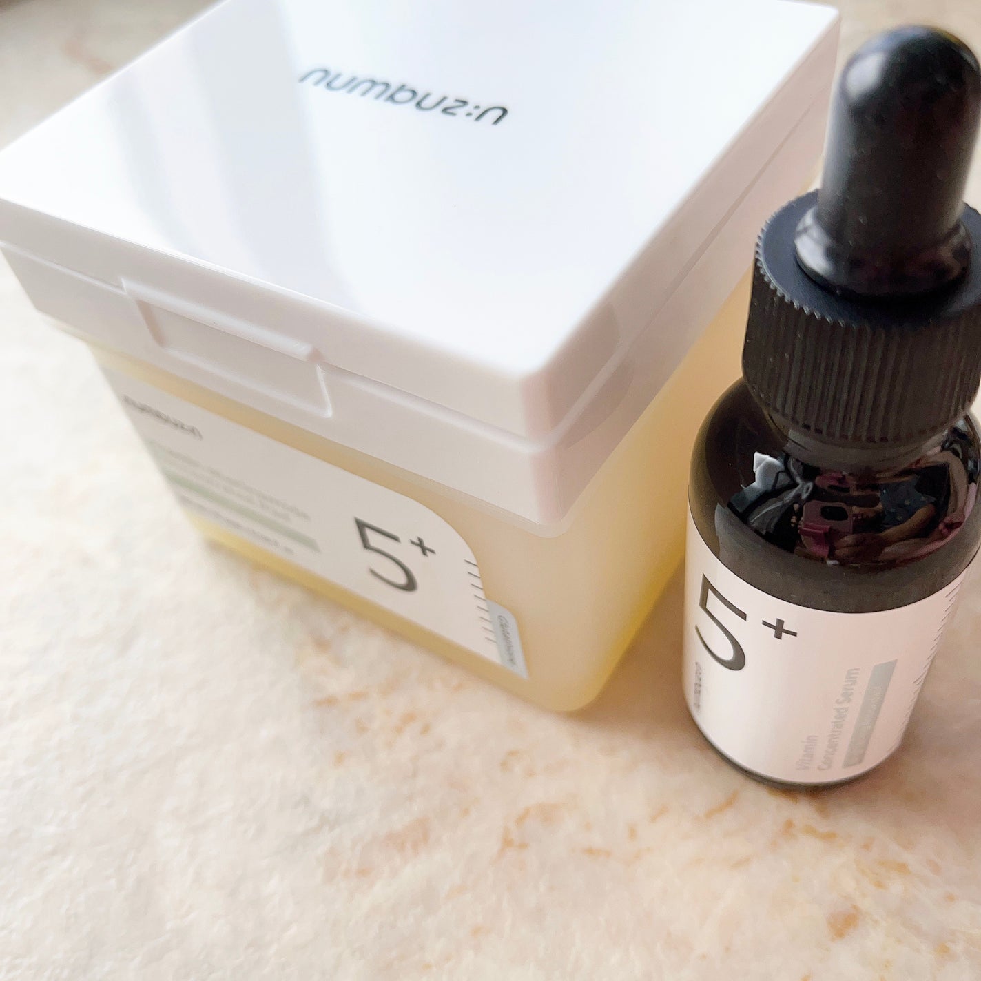 5番 白玉グルタチオンC美容液/numbuzin/美容液を使ったクチコミ(2枚目)