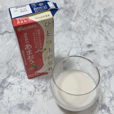 ひとつ上の豆乳　成分無調整/マルサンアイ/ドリンクを使ったクチコミ（5枚目）