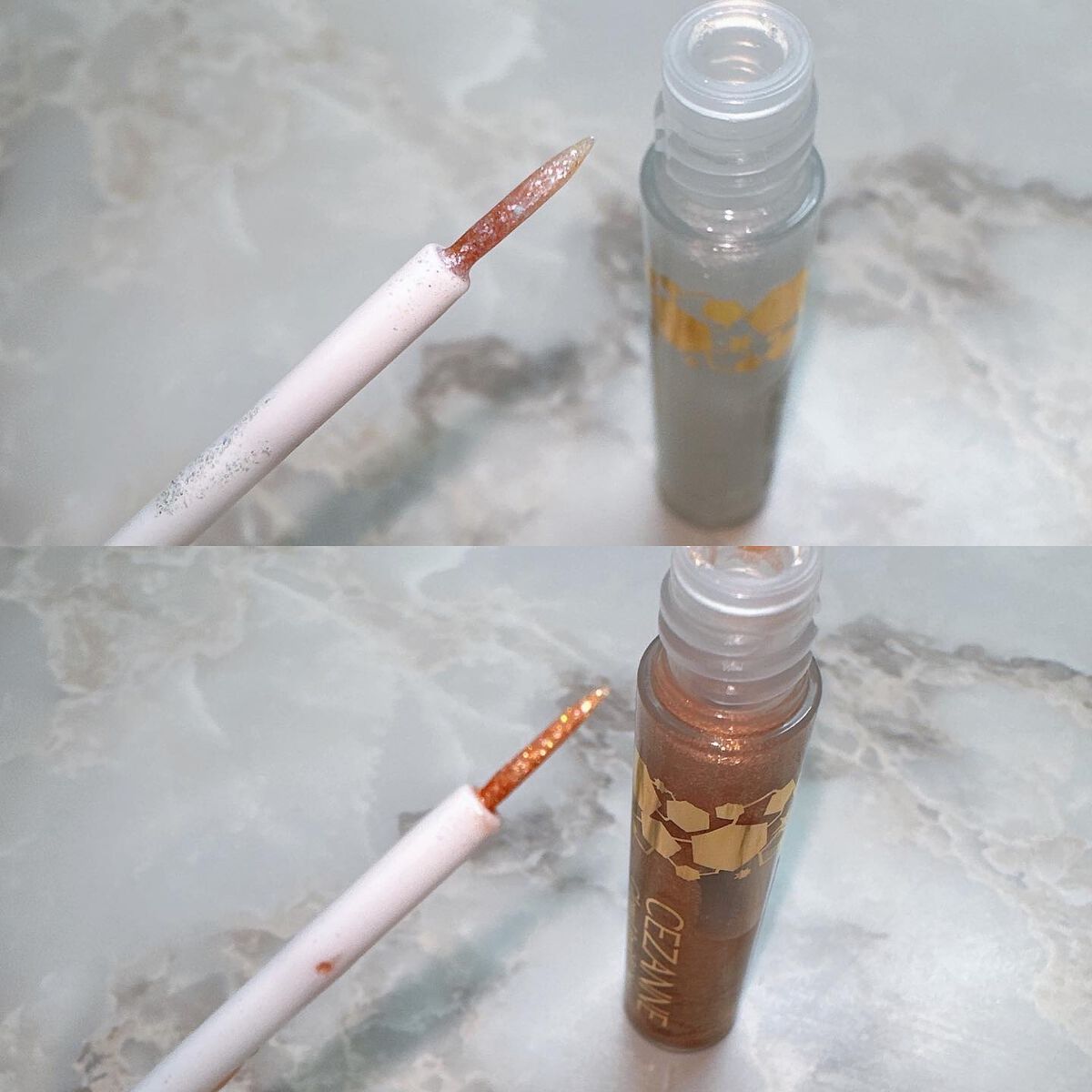 グロウリキッドライナー/CEZANNE/リキッドアイライナーを使ったクチコミ(5枚目)