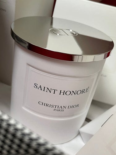 メゾン クリスチャン ディオール キャンドル サントノーレ/Dior/アロマキャンドルを使ったクチコミ（1枚目）